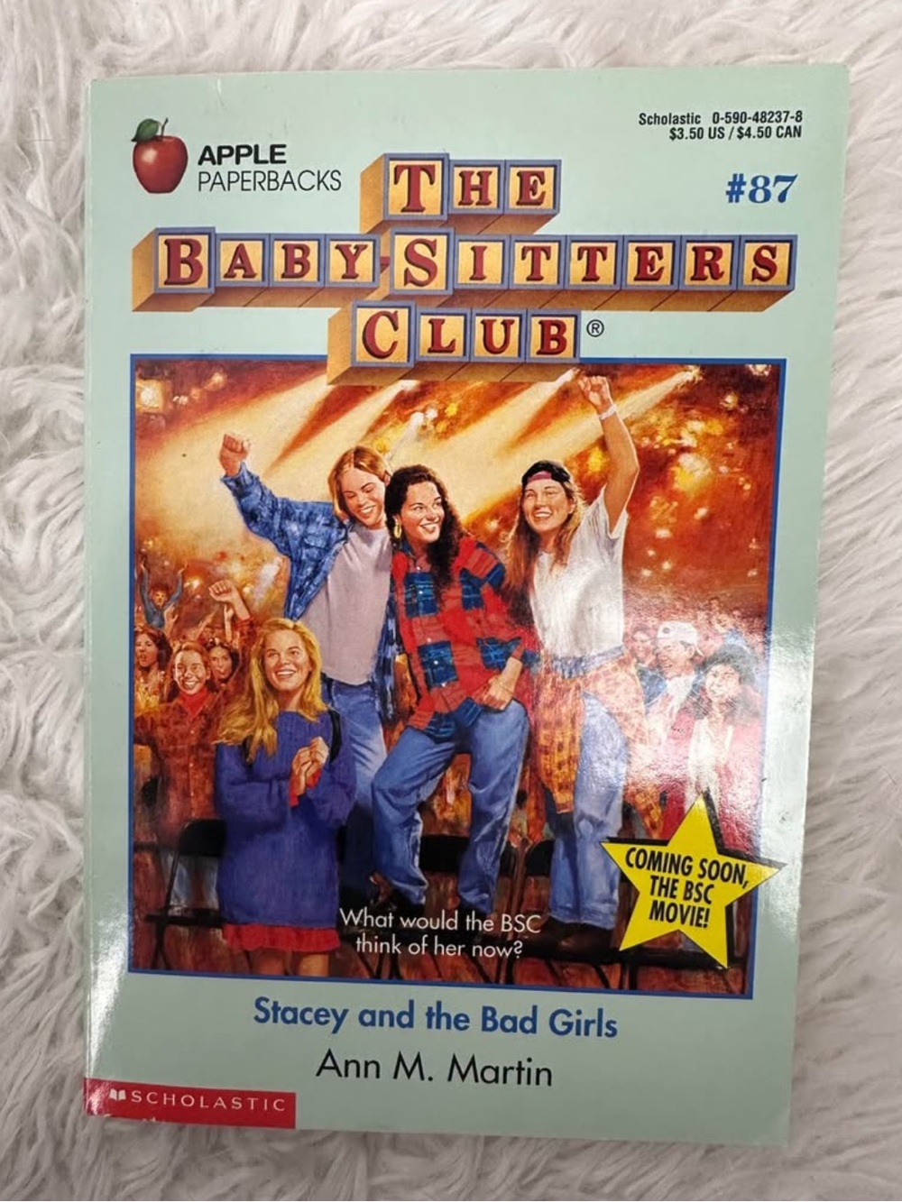 The Baby-Sitters Club Stacey and the Bad Girls Book #87 Vintage Paperback